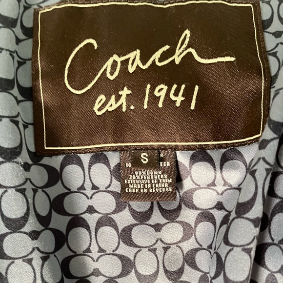 COACH winter coat - Picture 4 of 4